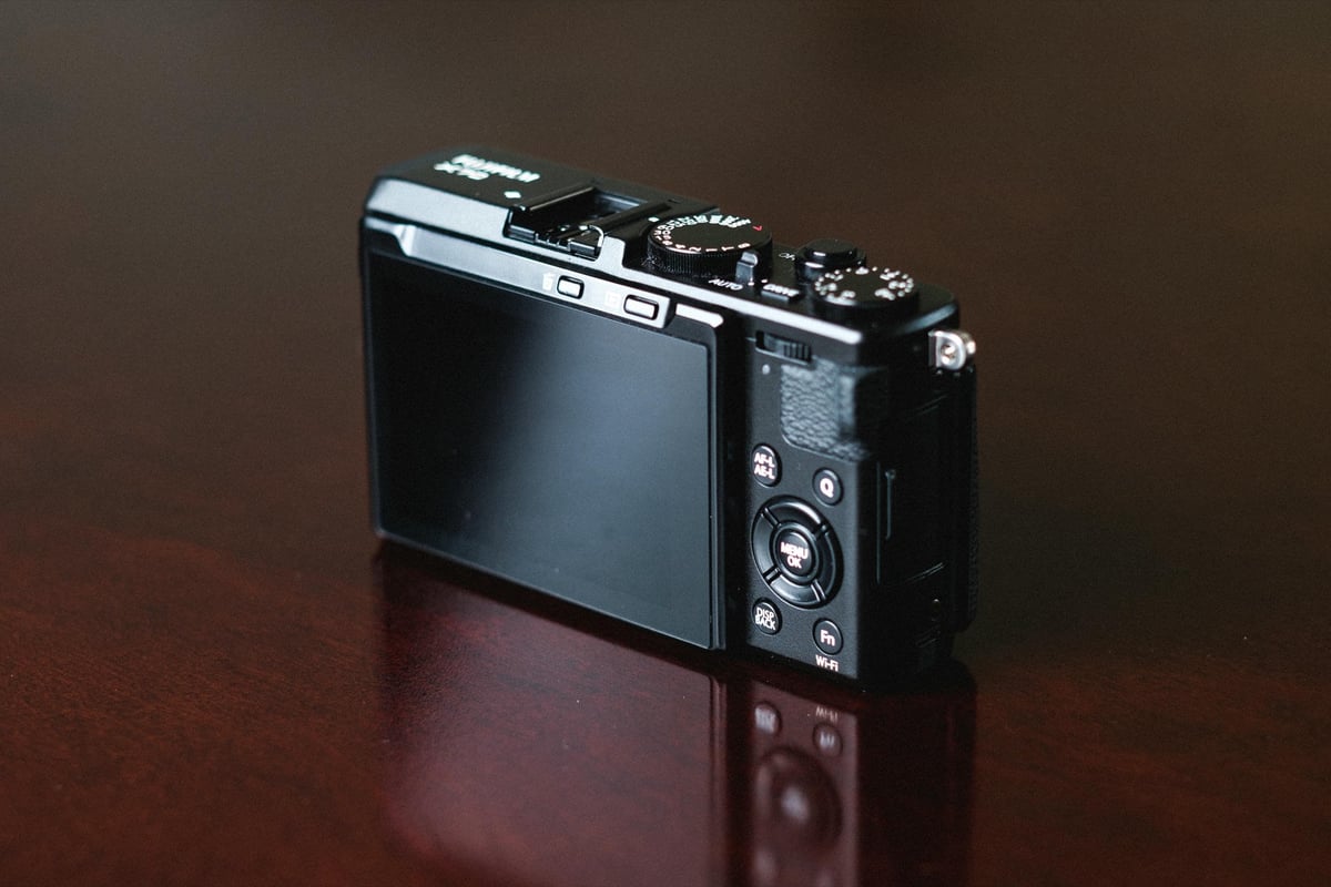 Fujifilm X70 Back