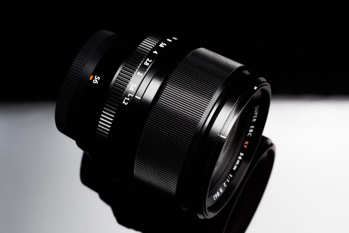 Fujifilm 56mm f1.2 Product Shot