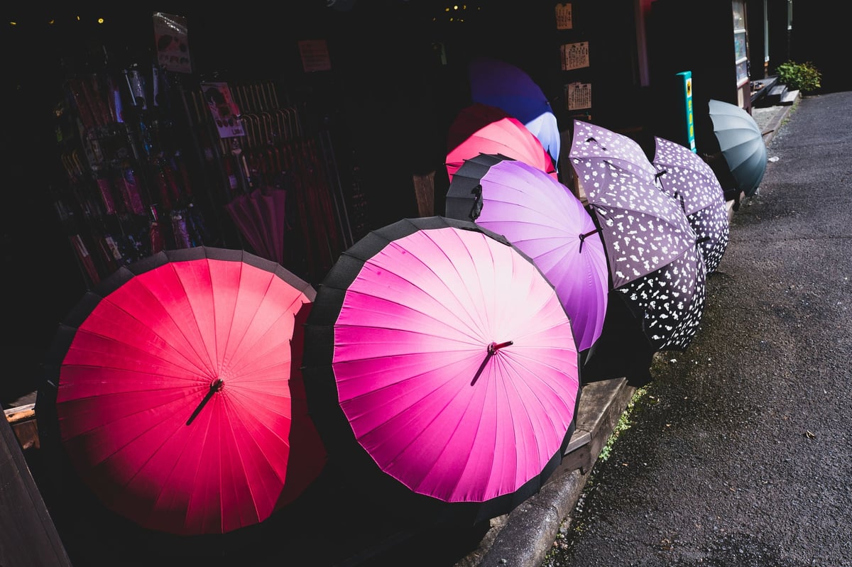 Yufuin Umbrellas