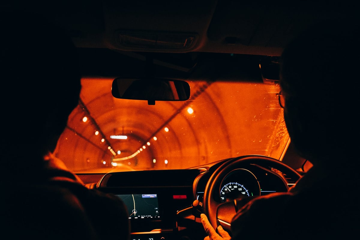 Shooting Japan From Inside A Car