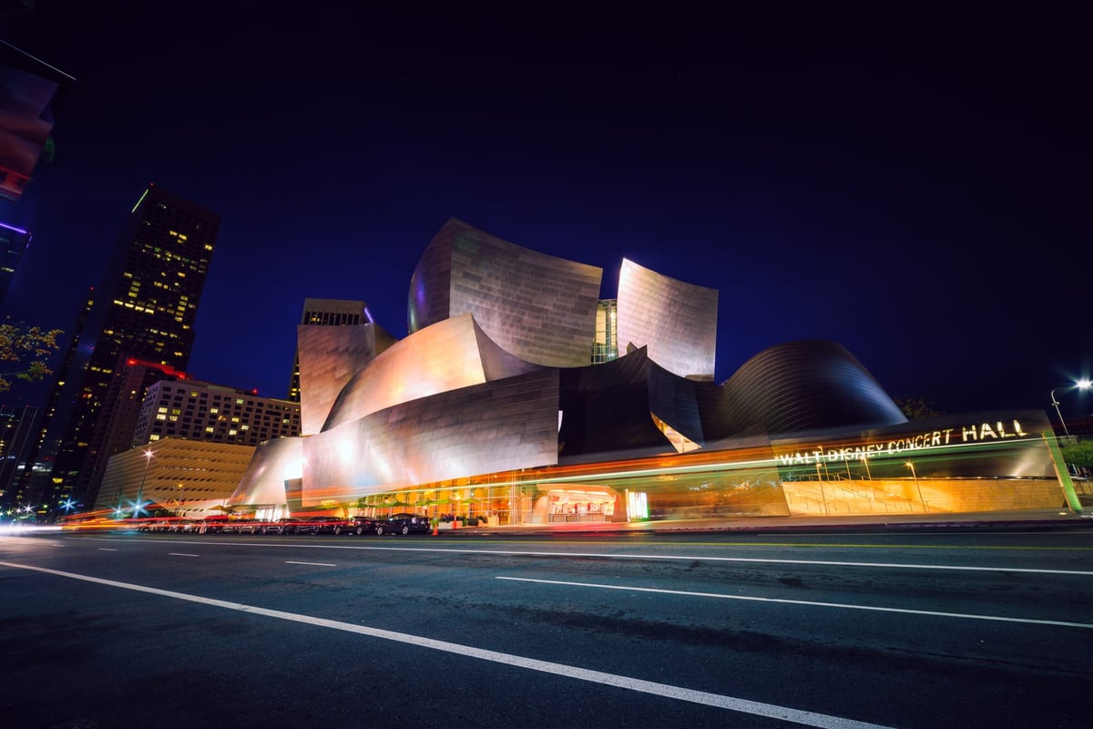 Walt Disney Concert Hall With The A7r