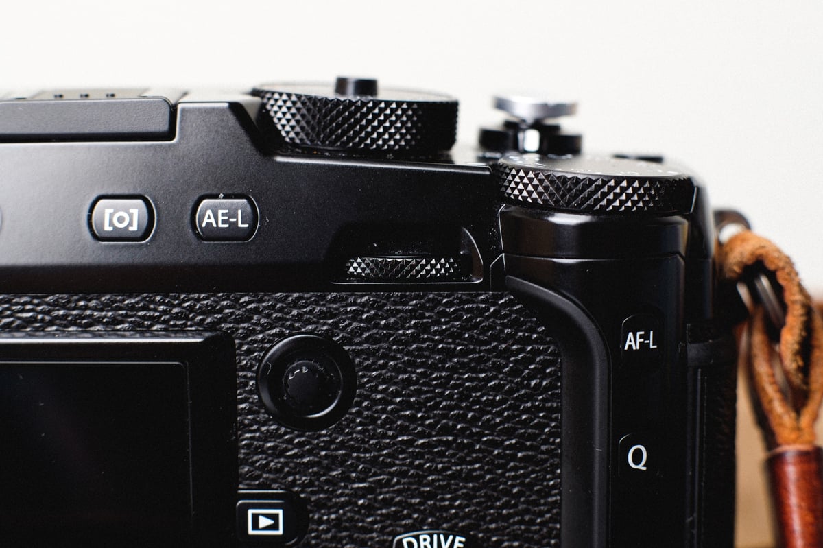 Fujifilm X-Pro2 Rear Dials