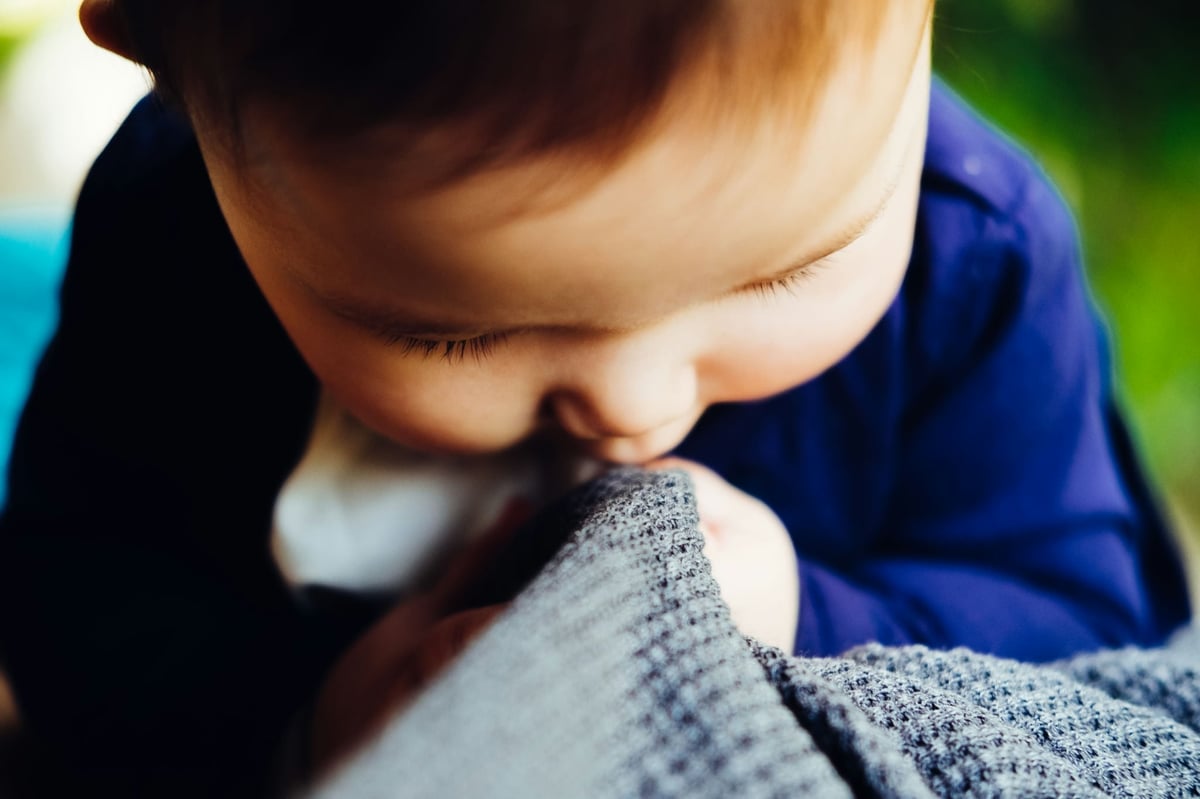 Photo of a baby taken on the Fujifilm X-Pro2