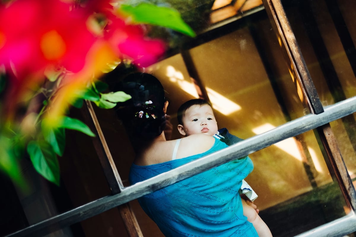 Baby Kalina In The Schindler House