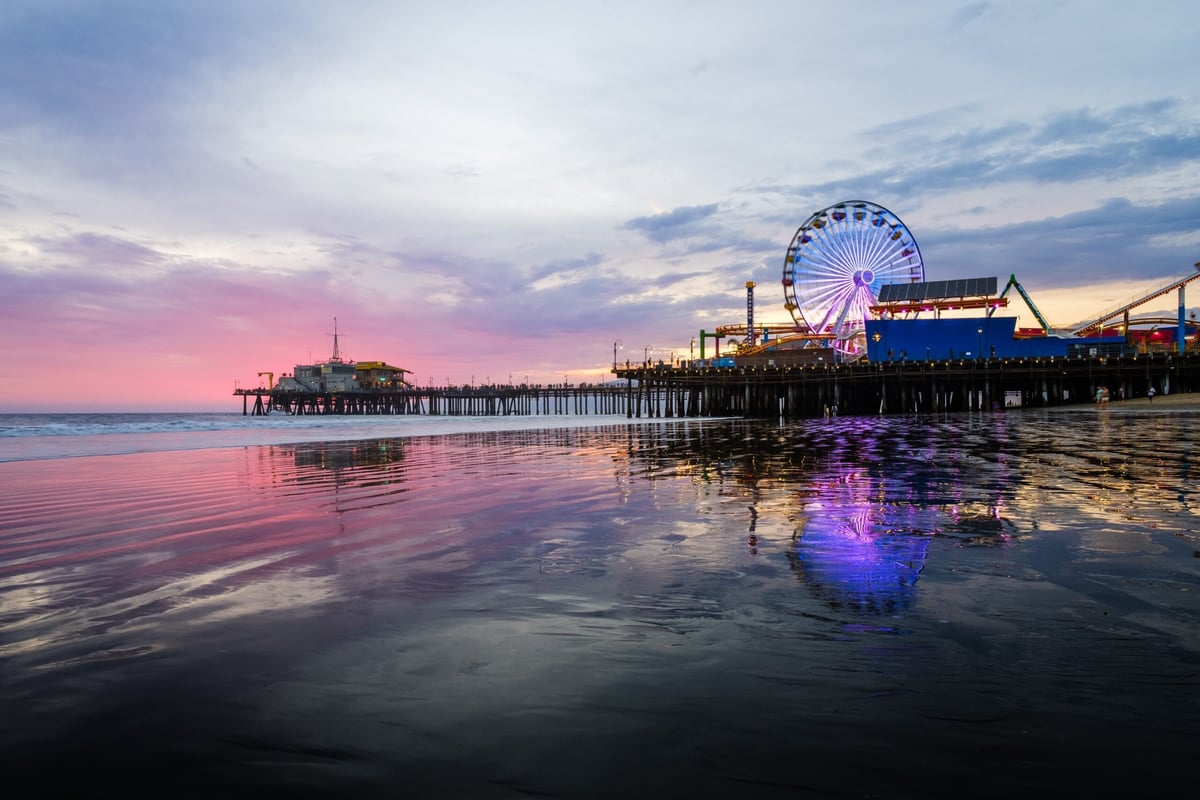 Santa Monica Pier Shot On 14mm