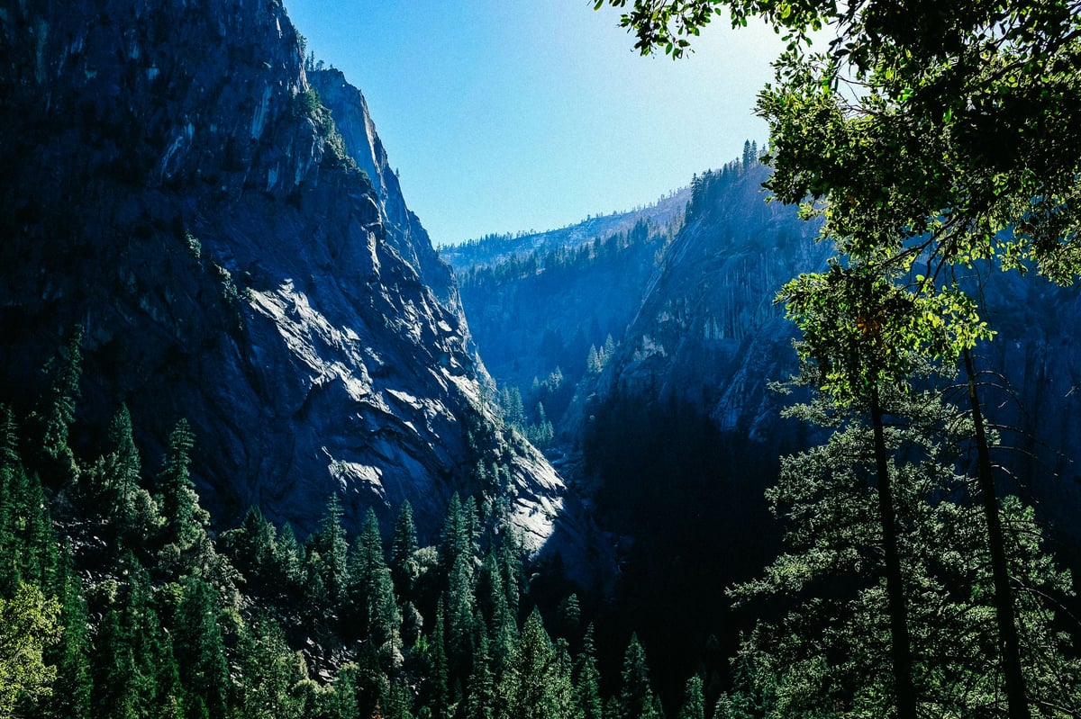 A great view from the hike to Vernal Falls. Yosemite View