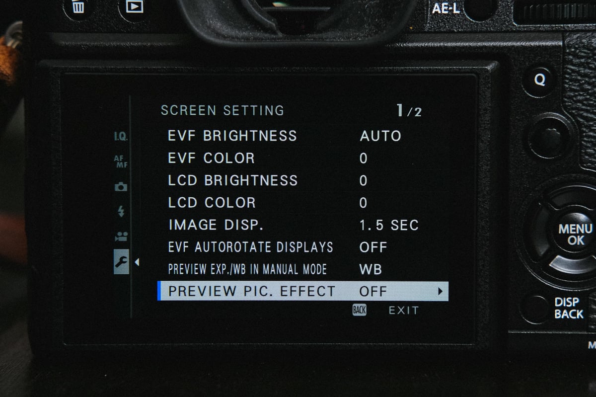 Fujifilm X-T2 Picture Effect