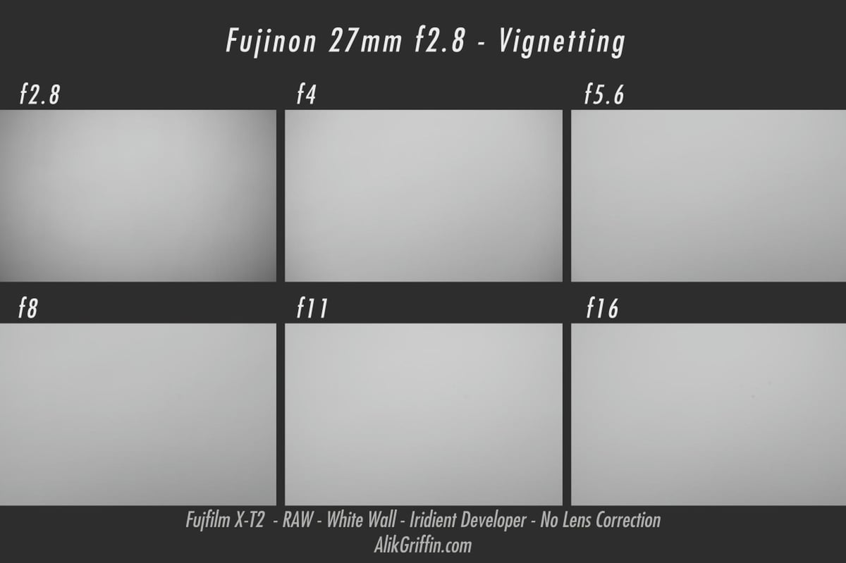 Fujifilm 27mm f2.8 Vignetting Sample