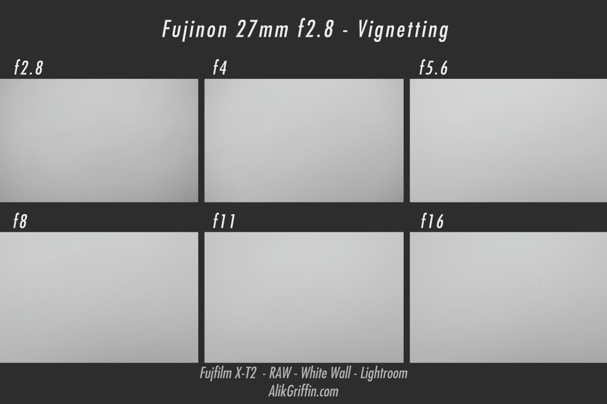 Fujifilm 27mm f2.8 Vignetting Sample