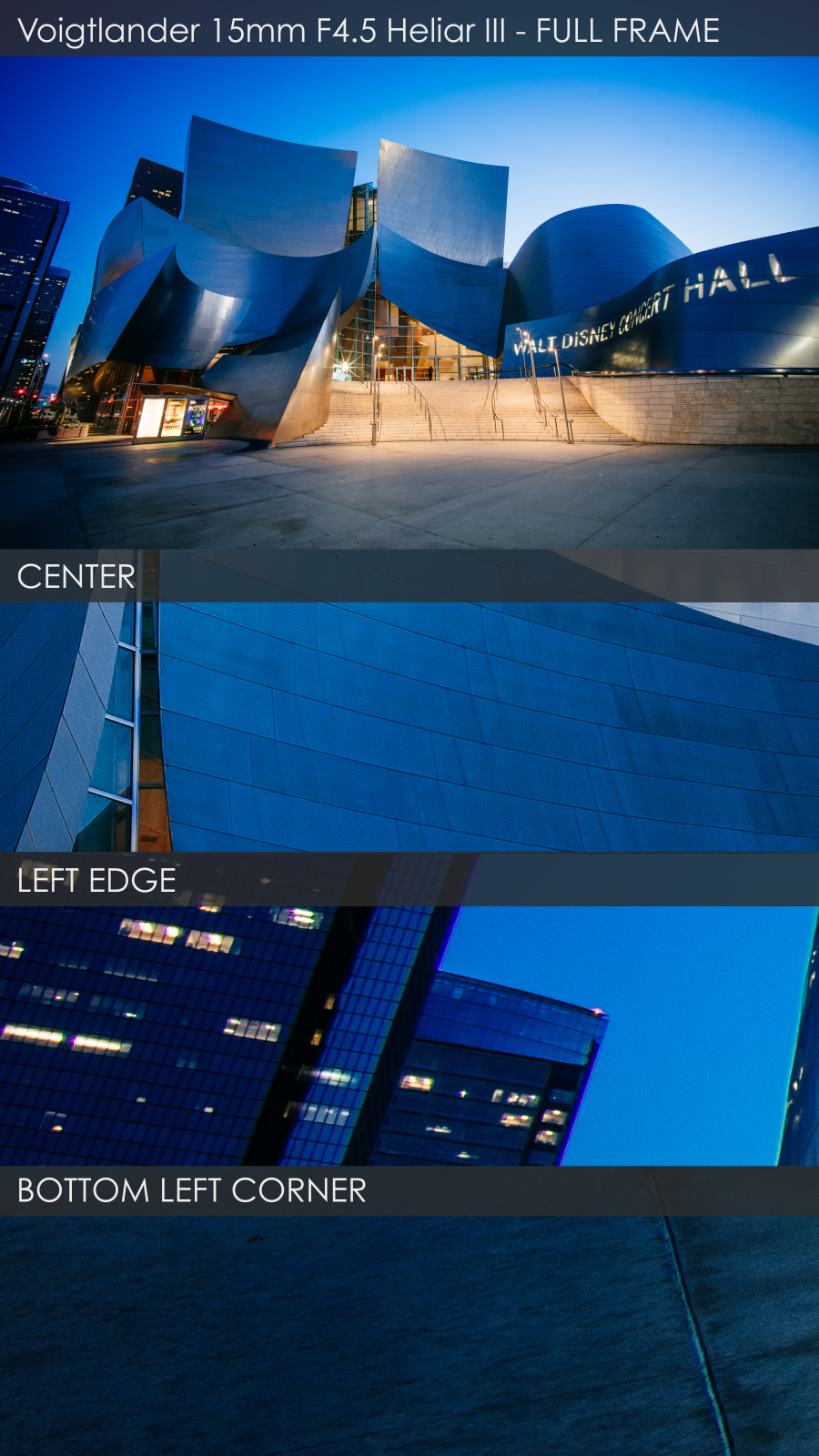 Voigtlander 15mm Resolution Chart with Full Frame