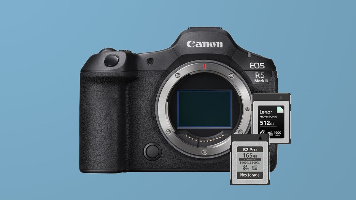 Canon R5 II Memory Card Guide: Best CFexpress & SD Cards