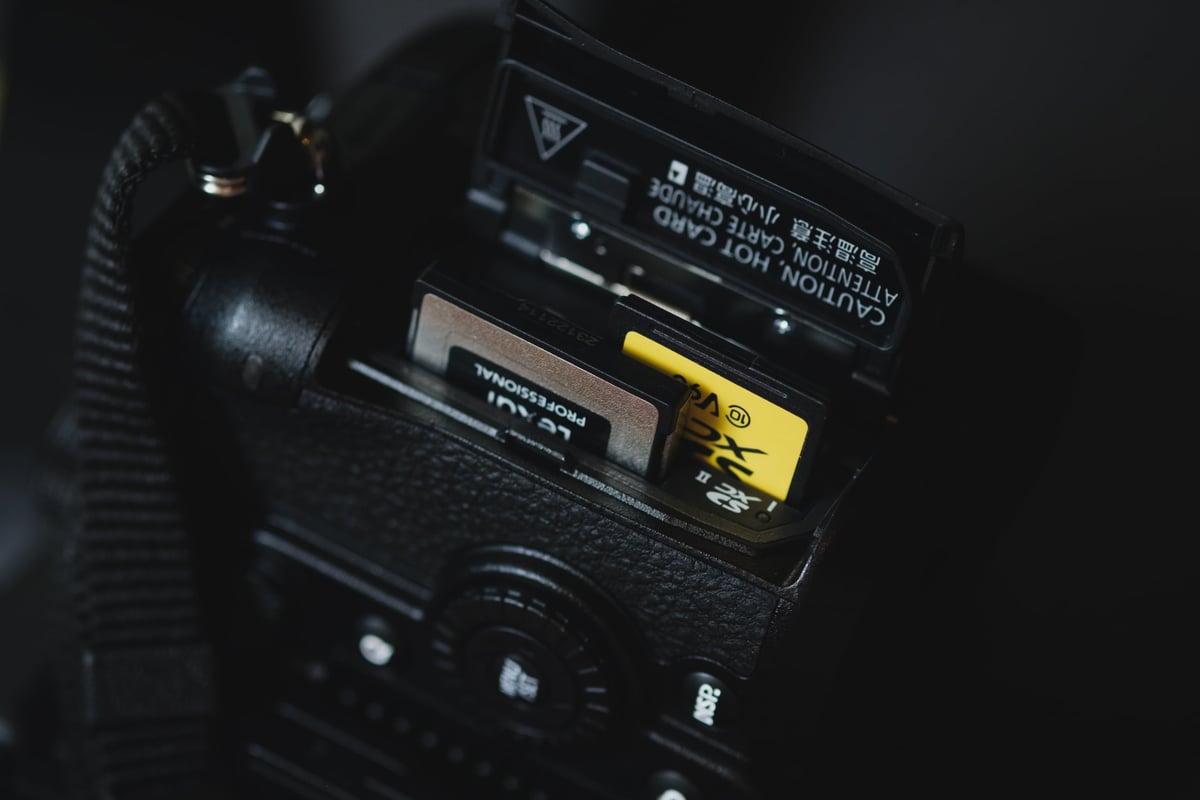 Panasonic GH7 Memory Cared Slot