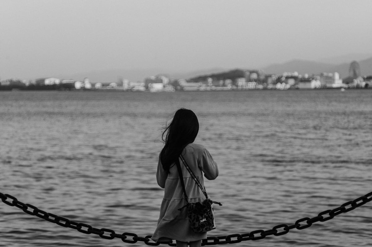 Standing At The Harbor