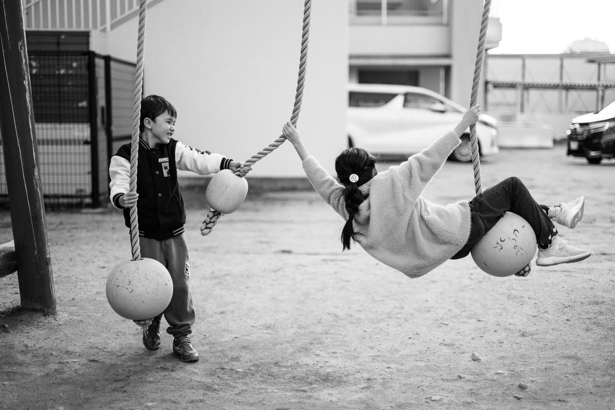 Play Time B&W