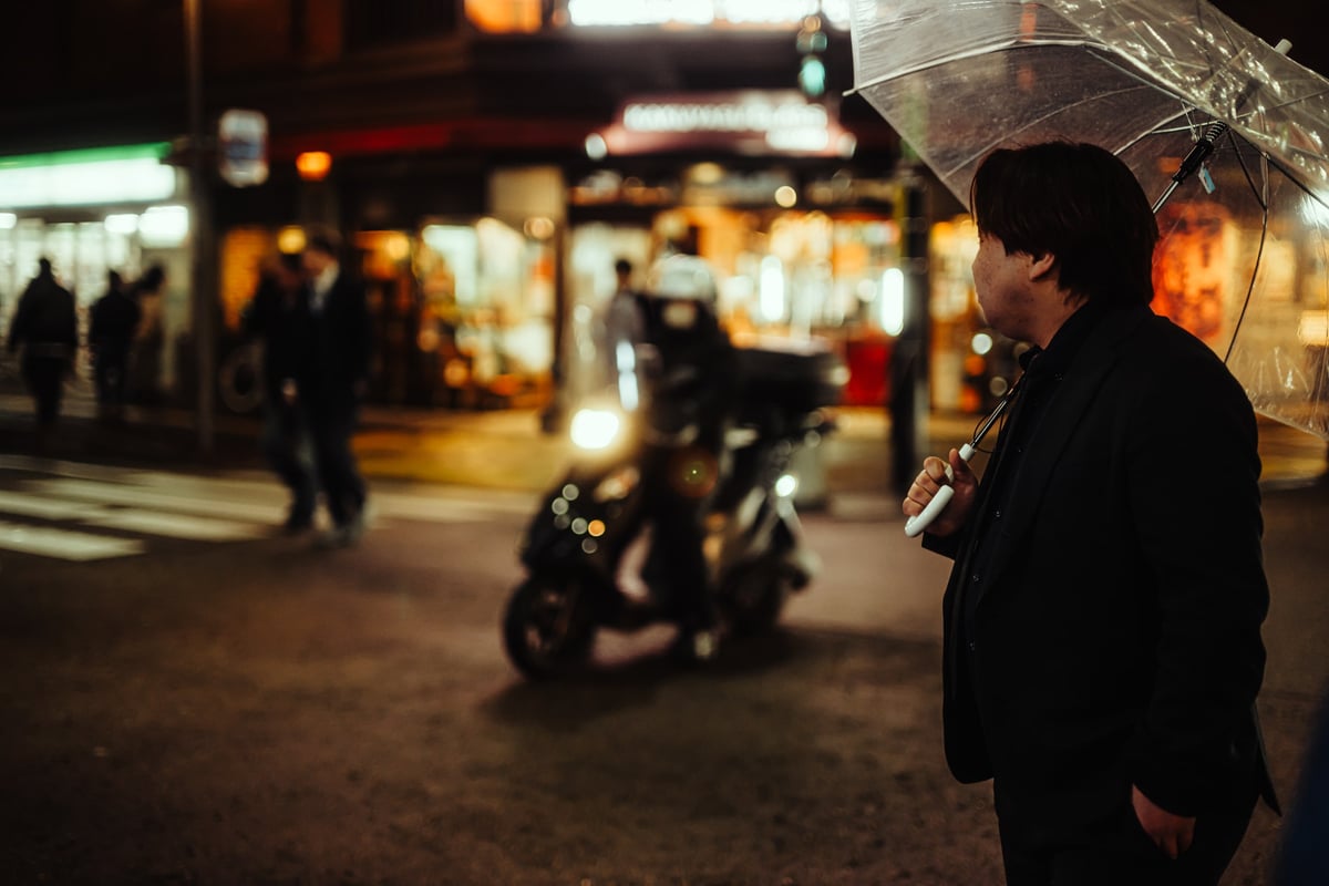 Japanese Street Photo with the Nikon 50mm f1.4