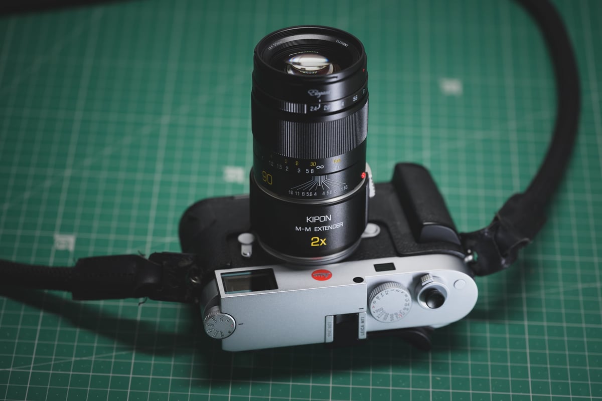 Kipon M-M 2x Expander with Leica M11