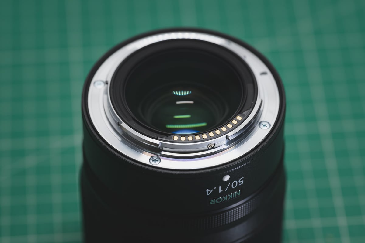 Nikon Z 50mm f1.4 Rear Metal Mount