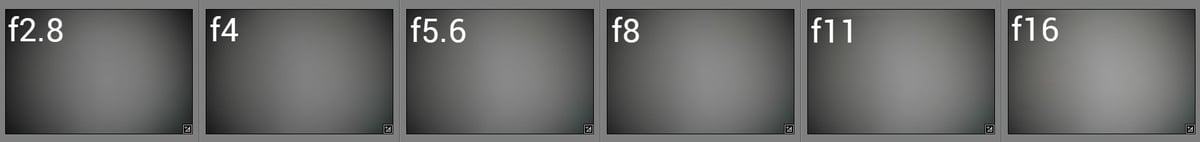 Viltrox 9mm f2.8 Vignetting