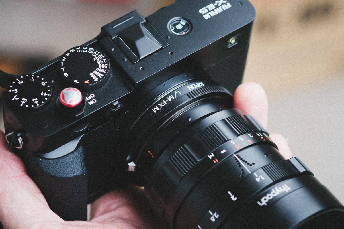 Kipon M-FX Macro With Thypoch 75mm f1.3