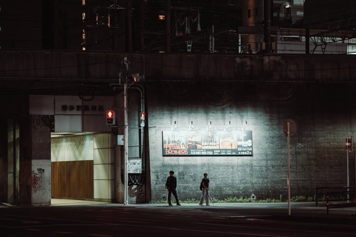 Street photography long lens sample