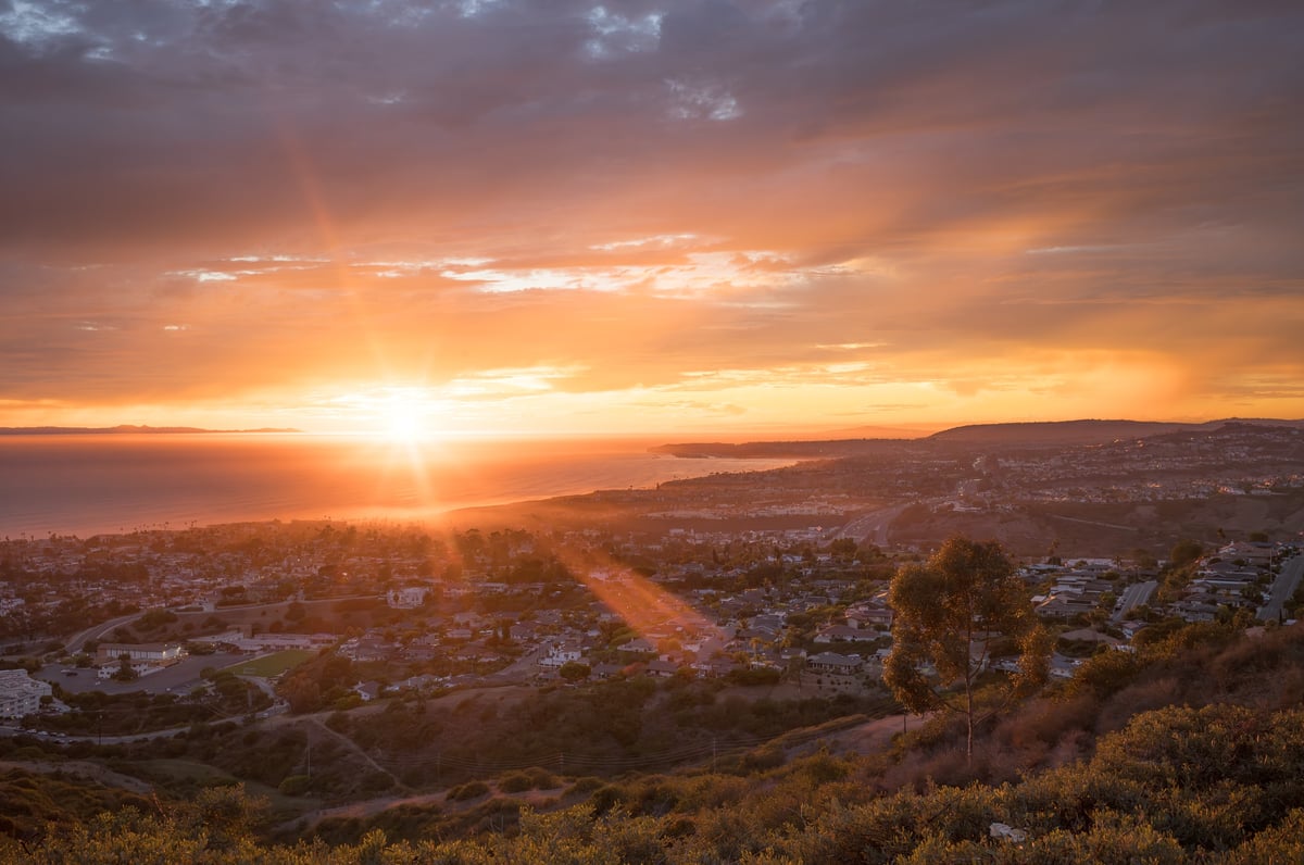 San Clemente Sunset Flaring Sample
