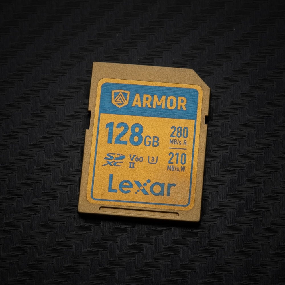 Lexar Professional ARMOR GOLD V60 UHS-II SD 128GB memory card